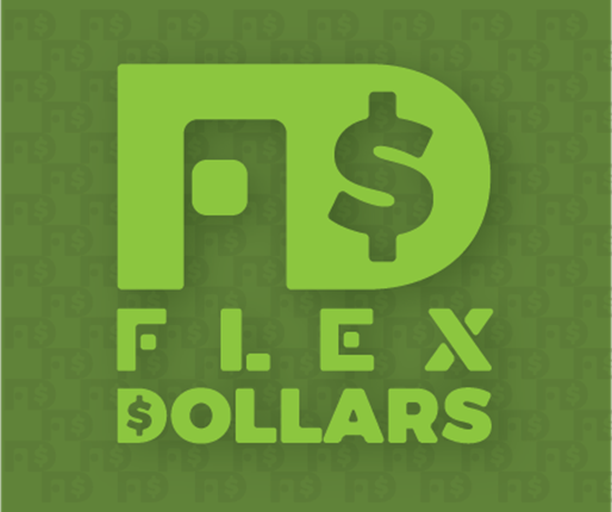 Picture of Buy $50 in Flex Dollars get $5 Flex Dollars Free!